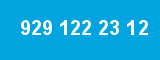 929 122 23 12